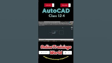 Copy, offset, Explod and Mirror Command in AutoCAD#OnlineTrainingsWorld #bloggersonlinetrainings
