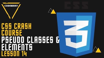 Pseudo Classes and Elements | CSS For Beginners Lesson 14 | Codeberry