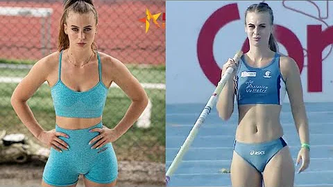 Beautiful Pole Vaulter from Spain Maria Roberta Gh...