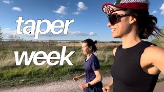 A Week of Training During a Taper Week