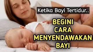 Cara Tepat Menyendawakan Bayi yang Sudah Tertidur agar Tidak Membangunkannya