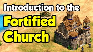 The new Fortified Church (AoE2 DLC building)