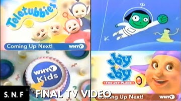 PBS Kids Program Break (WHYY-TV 2005, First Part Incomplete) (LAST PBS & TV VIDEO)