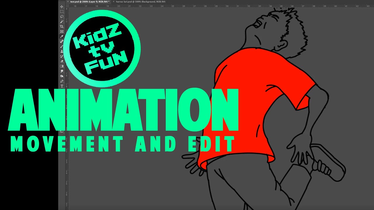 How to Animate a Thrown Action | Movement edit and paint - YouTube