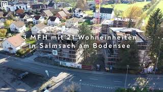 3 Mehrfamilienhäuser In Salmsach Aufgerichtet.