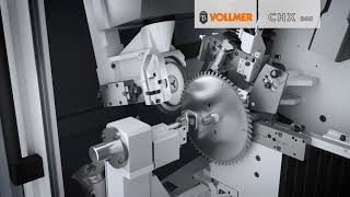 Schärfmaschine für Kreissägeblätter // VOLLMER CHX 840 und CHX 1300