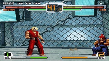 SNK VS. CAPCOM SVC CHAOS Akuma vs Violent Ken