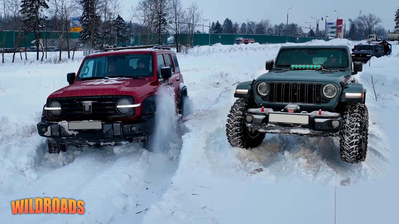 JEEP ПРОТИВ TANK 300 В СНЕГУ