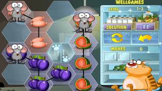 FLASH GAME STEAL THE MEAL HUNGRY CAT SNAKES sttm zone msn com ONLINE SHOCKWAVE BROWSER SWF HTML5 FLA screenshot 4