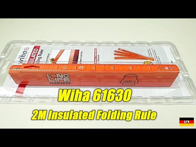 Wiha 61601 MaxiFlex 1 Meter Folding Ruler Inside Read