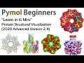 Pymol for beginners  basic tutorial molecular visualization of proteins  bioinformatics