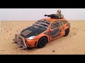 Apocalyptic Ford Focus / Custom Mega Construx Vehicle (1/32 Hornby - Ford Focus Rally)