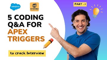 Apex Trigger Interview Questions #salesforce | Part 1 | #betechninja #interview #hiring #apextrigger