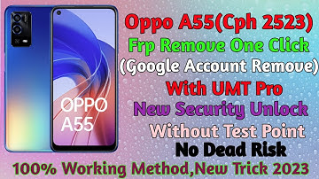 Oppo A55 (cph 2325) frp bypass/oppo a55 frp bypass new security update 2023/gsm devil/new trick 2023