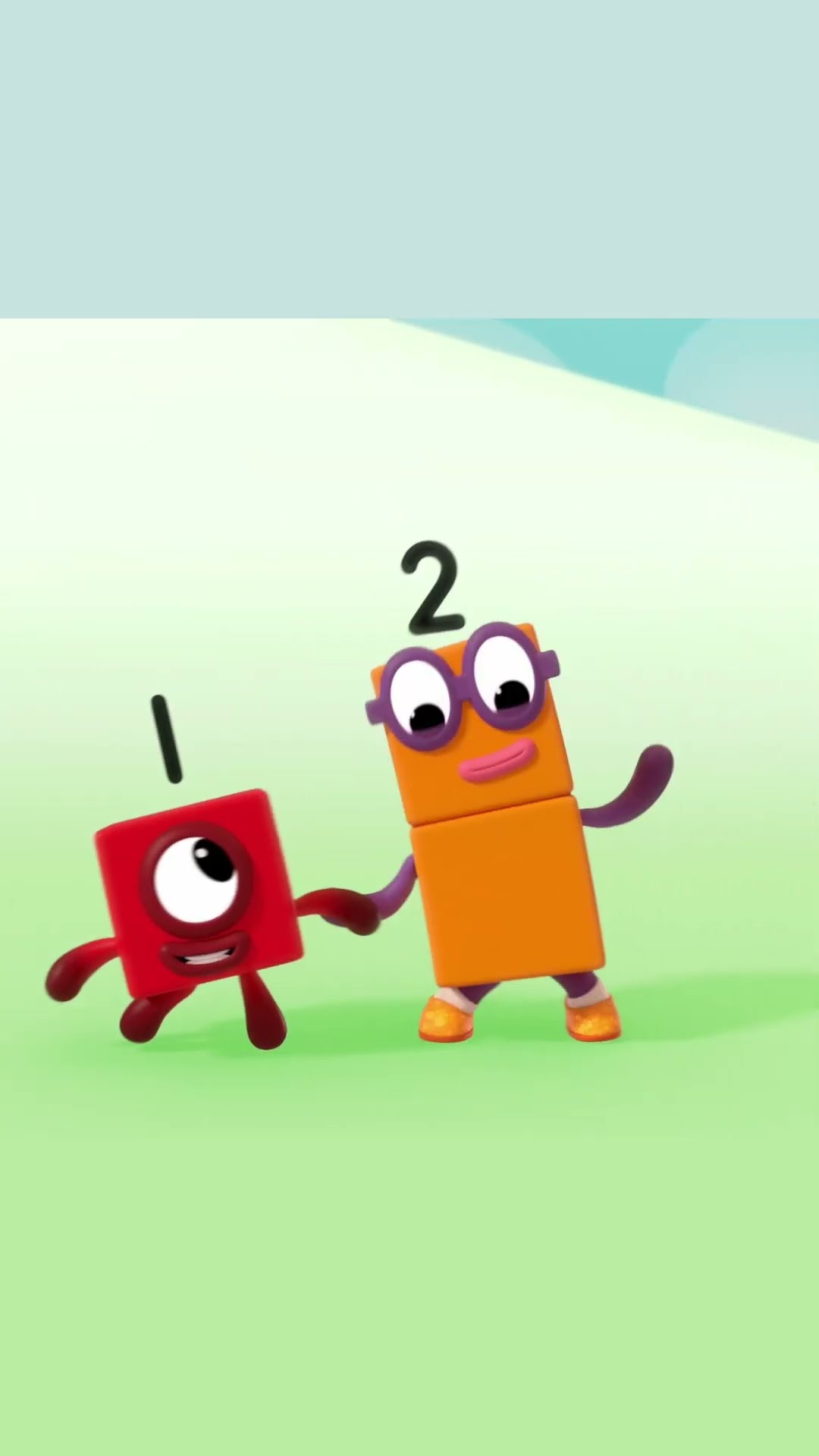 One and Two Song for Kids | Learn to Count | Numberblocks #shorts