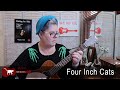 Four inch cats baritone ukulele