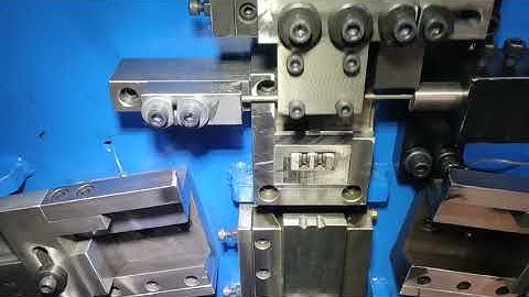 automatic metal steel  hook making machine bucket handle U type shape steel clamp  making machine