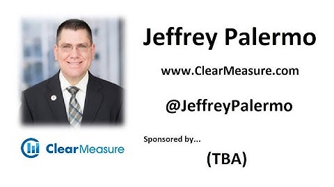 St Louis NET Meetup - 2/22/2021. Blazor Architecture Patterns with Jeffrey Palermo