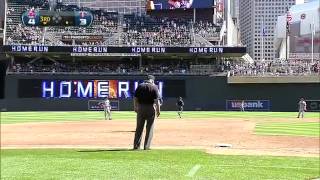 2012/09/09 Morneau's two-run blast