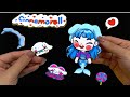 [papertoys] Decorate sticker Cinnamoroll change clothes ~ ASMR ~ Relax #sanrio #cinnamoroll #paper