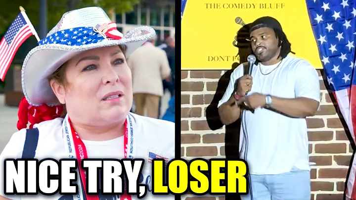Comedian Drops the Mic Directly in MAGA Heckler's Face