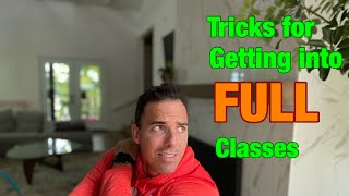 How to get into full classes | Professor secrets