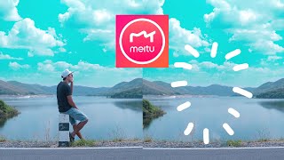 Meitu ลบวัตถุ ออกจากภาพถ่าย Eraser Tutorial