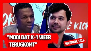 Kimball over terugkeer K1 en Bonussen bij GLORY!? | WARRIOR TALK