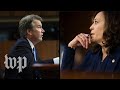 Harris questions Kavanaugh on the Mueller probe