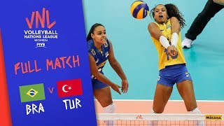 Watch the full semi final match between brazil and turkey from
women’s volleyball nations league 2018. #vnl #vnl2018
#bepartofthegame ▶▶ subscribe now ht...