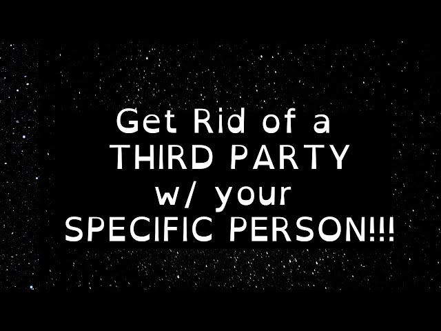 Get rid of a THIRD PARTY w/your SPECIFIC PERSON  | Law of Assumption | Neville Goddard class=