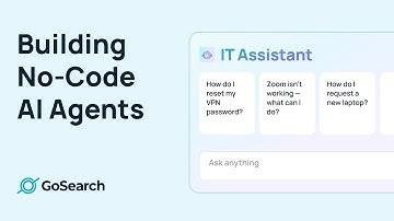 Building No-Code AI Agents in GoSearch Enterprise Search: A Quick Guide