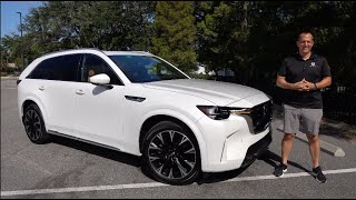 Is the 2024 Mazda CX90 a BETTER luxury SUV than a Kia Telluride?