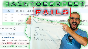 Hacktoberfest fails - spammy pull requests on GitHub #OpenSource #DevRel