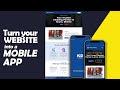 How to turn your wordpress website into an app