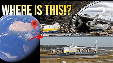 Anotov an225 Mariya On Google Earth!😱
