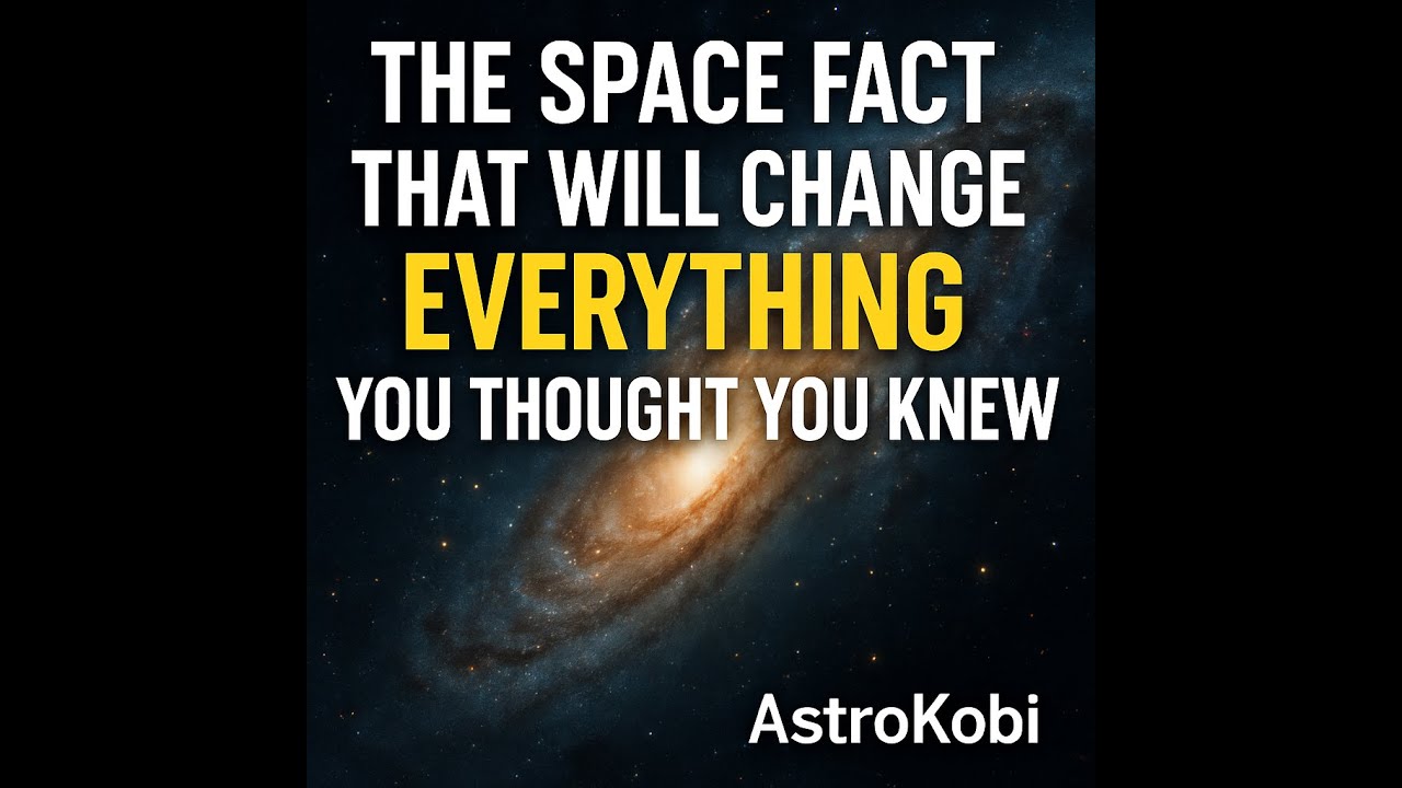 "The Space Fact That Will Change Everything You Thought You Knew