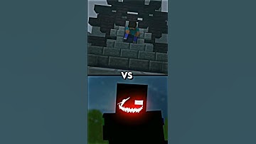 Herobrine Vs Null 🥺 #shorts #minecraft #herobrine
