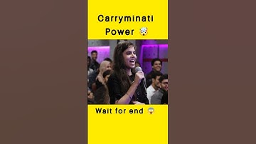 carryminati power 😱 #shorts #youtubeshorts #shortsvideo