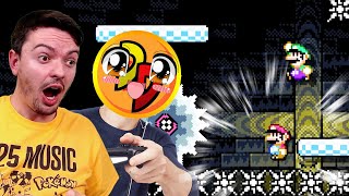 Two Idiots RETURN To Competitive Co-Op MULTIPLAYER Mario Maker 2 [#57]