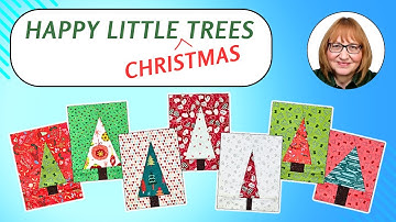 How to Make Scrappy Christmas Tree Quilt Blocks – Easy Improvisational Quilting