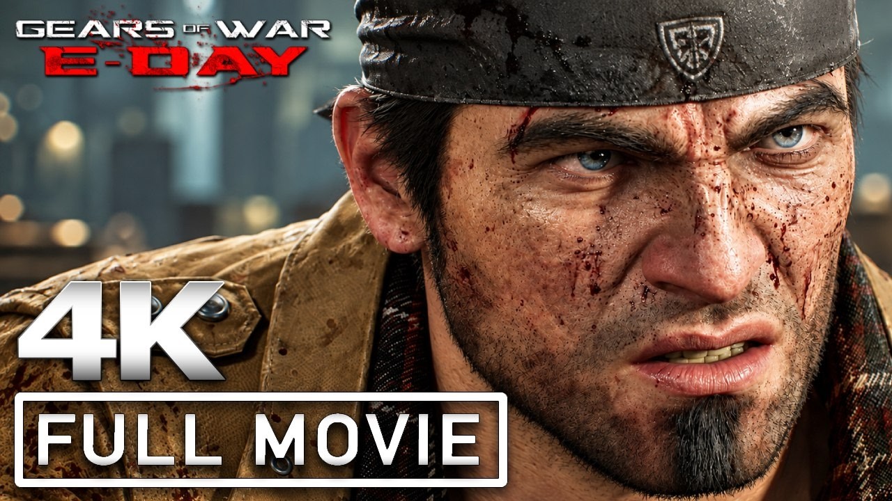 GEARS OF WAR: E-DAY All Cutscenes (Full Game Movie) 4K 60FPS Ultra HD