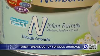Nationwide shortage of baby formula Nutramigen leads to struggles for families