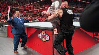 PARAH!!! brock lesnar mengamuk dan menghajar anak rey mysterio sampai mampus!!!