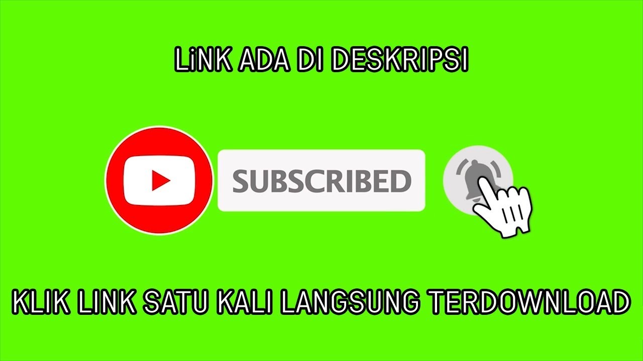 Top 6 Green Screen Animated Subscribe Button Free Download - NO