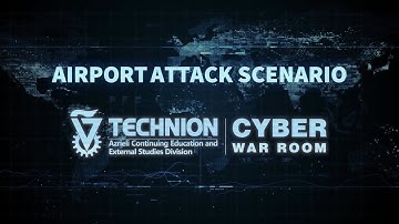 Technion Cyber War Room | Airport Attack Scenario