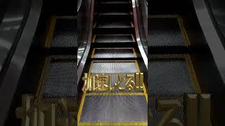 高速エスカレーター……?