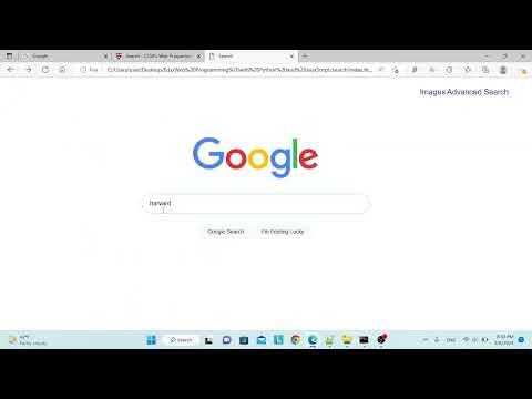 Project Search. Project 0 of CS50’s Web Programming with Python and JavaScript