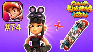 Subway Surfers City تجربة لعب على الهاتف | الجزء 74 - مزيج Yutani و Trasher screenshot 1