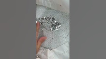 3mm reversible sequin fabric